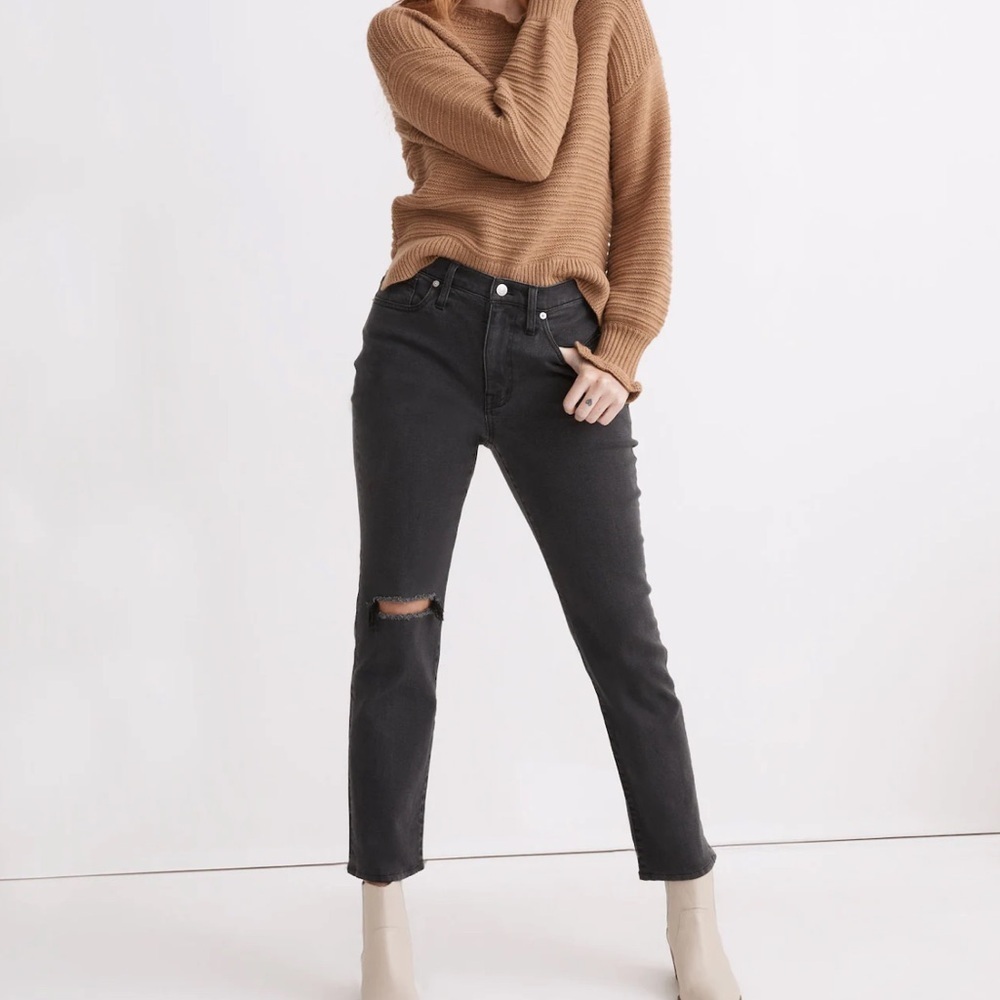 Madewell The Girljean in Adolpha Wash: Ripped Knee Edition 29
